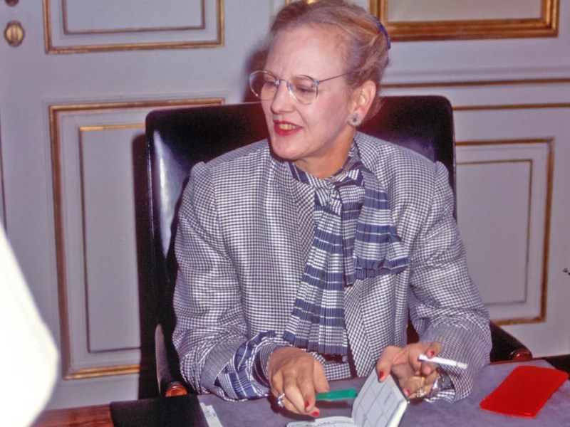 The Queen of Denmark Margrethe has quit smoking at her current age of 83
