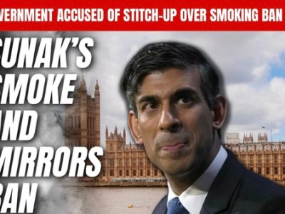 Comment of solidarity and support while incremental smoking ban goes through parliament