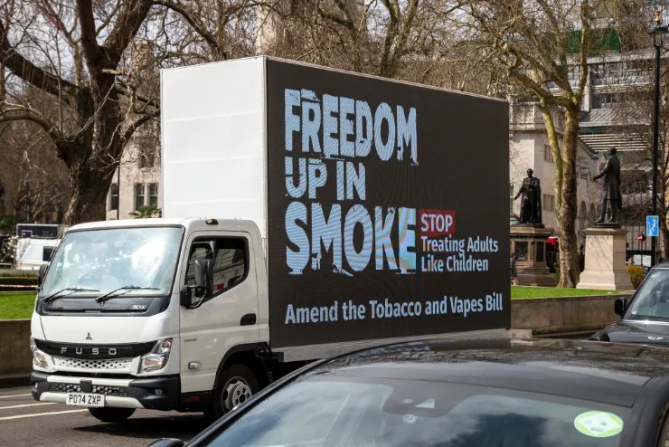 Tobacco and Vapes Act notably does not restrict vaping from future generations of adults not allowed to purchase tobacco